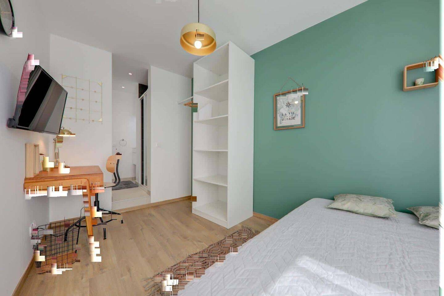 1 pièce 15 m² · à Villeurbanne · 15 m² · 490 €/mois