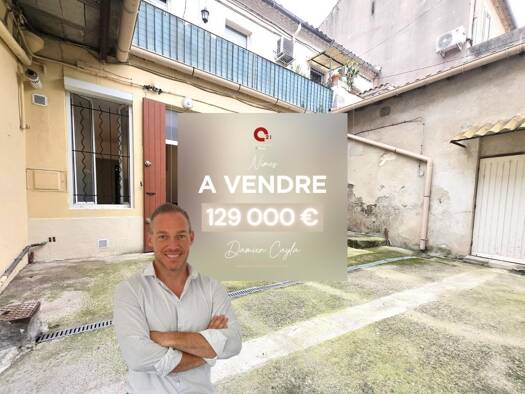 Appartement à vendre 129 000 € 3 pièces 2 chambres 57,9 m² RDC/1 Gambetta Nîmes 30000