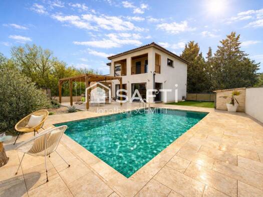 Maison à vendre 530 000 € 6 pièces 4 chambres 171 m² 921 m² de terrain Villemoustaussou 11620