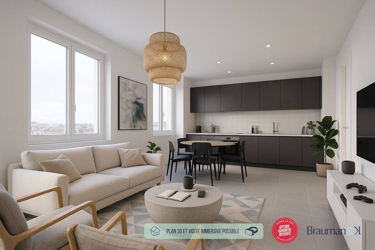 Appartement 3 pièces 64 m² · à Ferney-Voltaire · 64 m² · 415 000 €