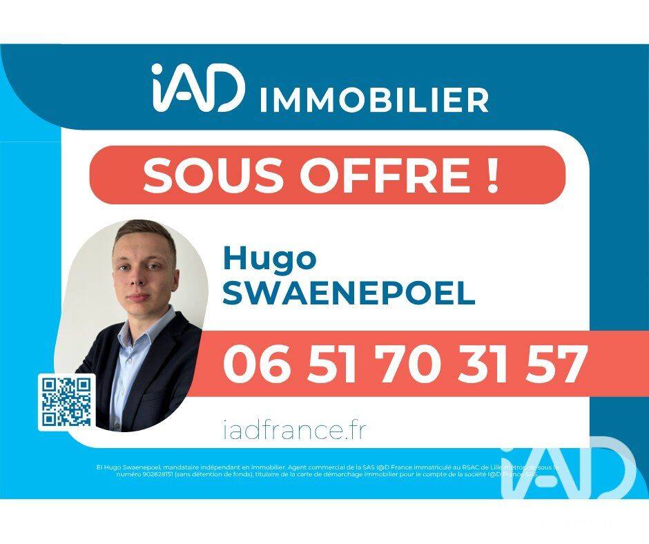 Appartement 3 pièces 60 m² · à Lys-lez-Lannoy · 59,6 m² · 99 000 €