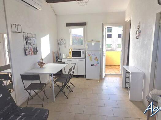 Appartement à vendre 110 000 € 2 pièces 1 chambre 30,3 m² RDC Saint-Pierre-La-Mer Fleury 11560
