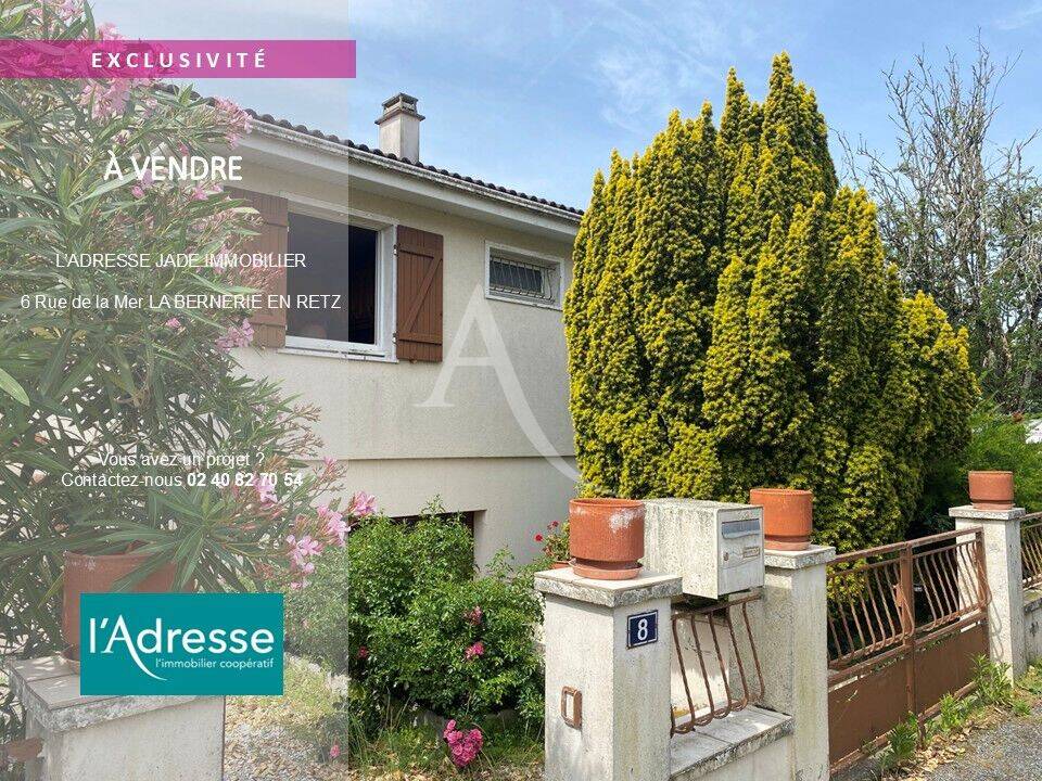 Maison 7 pièces 135 m² · à La Bernerie-en-Retz · 135 m² · 376 500 €