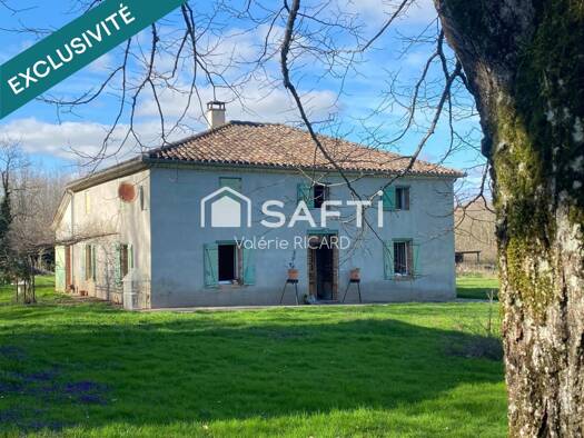 Maison à vendre 316 000 € 7 pièces 4 chambres 210 m² 22 119 m² de terrain Vaïssac 82800