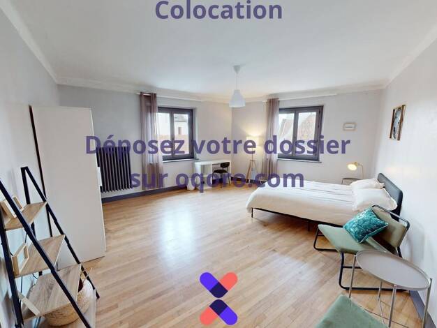 Colocation à louer 645 € 4 pièces 3 chambres 75 m² 3ème étage Centre Annemasse 74100