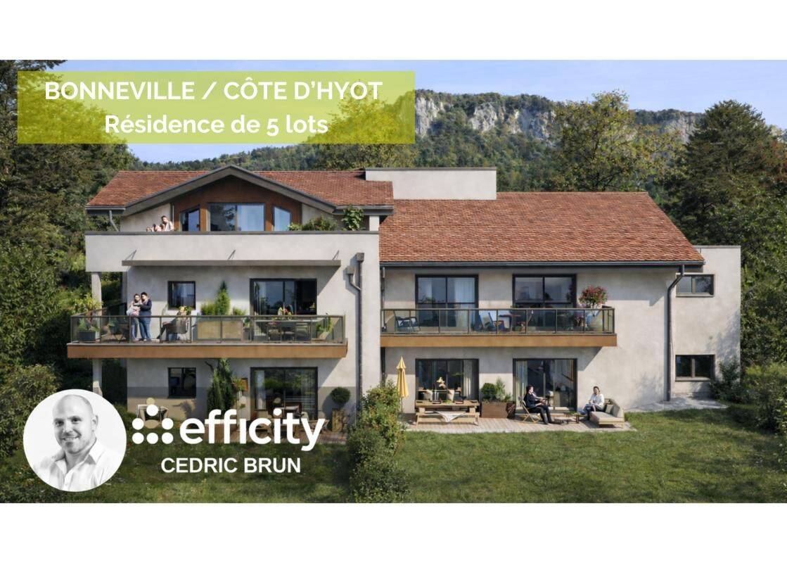 Appartement 4 pièces 89 m² · à Bonneville · 88,9 m² · 407 500 €