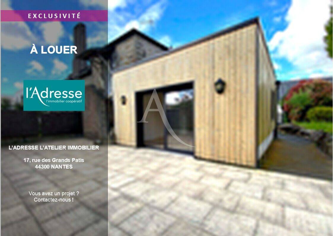 Maison 4 pièces 89 m² · à Nantes · 88,9 m² · 1 320 €