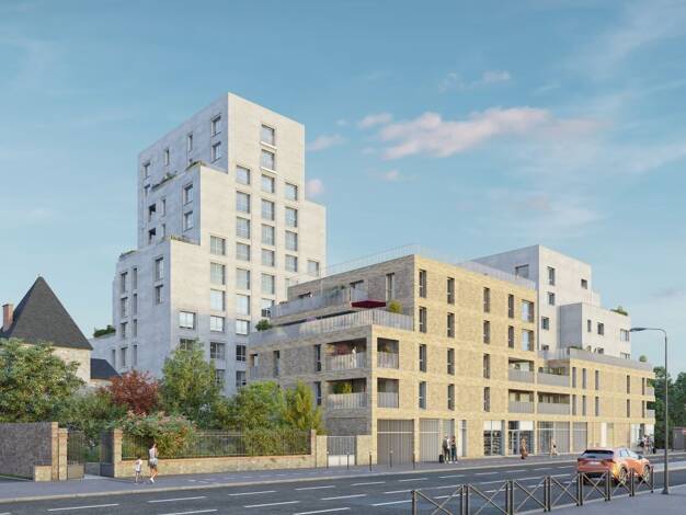 Appartement à vendre - neuf 165 000 € 1 pièce 20,5 m² 10ème étage Lorient-Saint Brieuc Rennes 35000