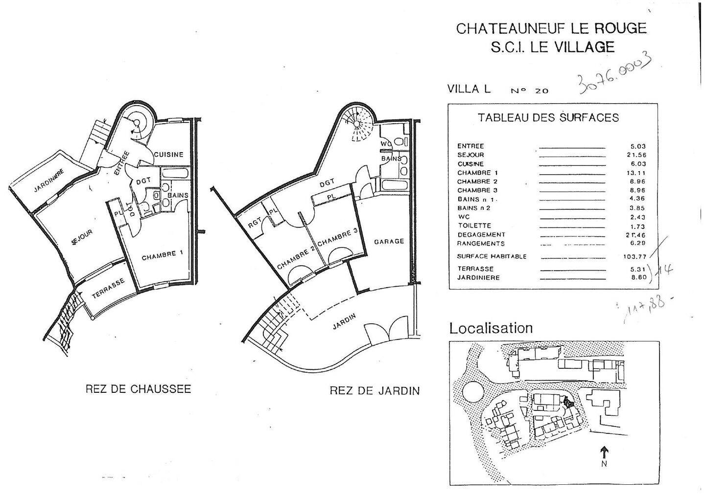 Maison 4 pièces 104 m² · à Châteauneuf-le-Rouge · 103,8 m² · 1 458 €/mois