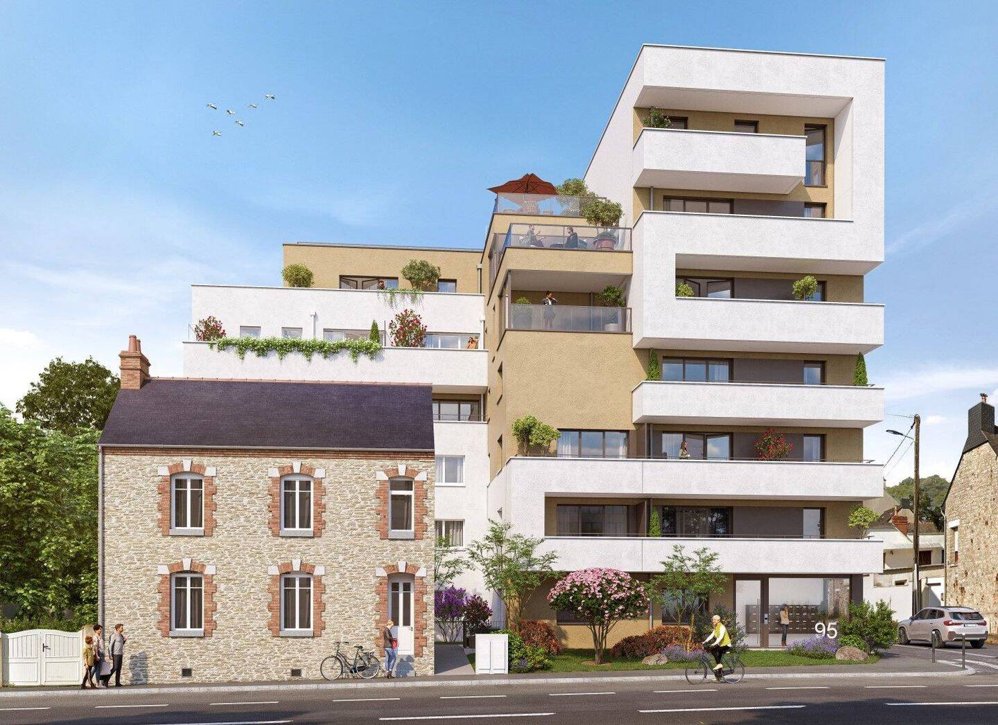 Appartement 4 pièces 91 m² · à Rennes · 91 m² · 495 000 €