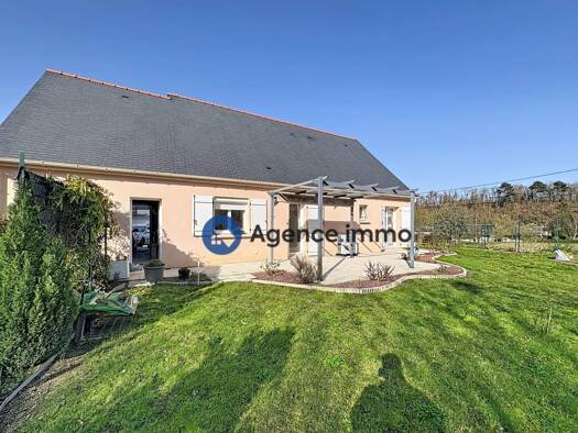 Maison de plain-pied à vendre 280 000 € 4 pièces 3 chambres 89 m² 487 m² de terrain Pont-de-Ruan 37260