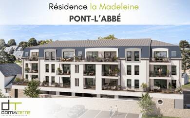 Appartement à vendre 250 500 € 3 pièces 2 chambres 63 m² disponible à partir du 30/09/2027 Le Guiric-Trebehoret Pont-l'Abbé 29120