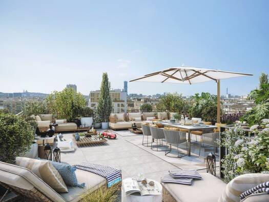 Appartement à vendre - neuf 312 000 € 2 pièces 1 chambre 37,1 m² dès le 30/06/2028 Fournier-Pasteur-Bac d'Asnières Clichy 92110