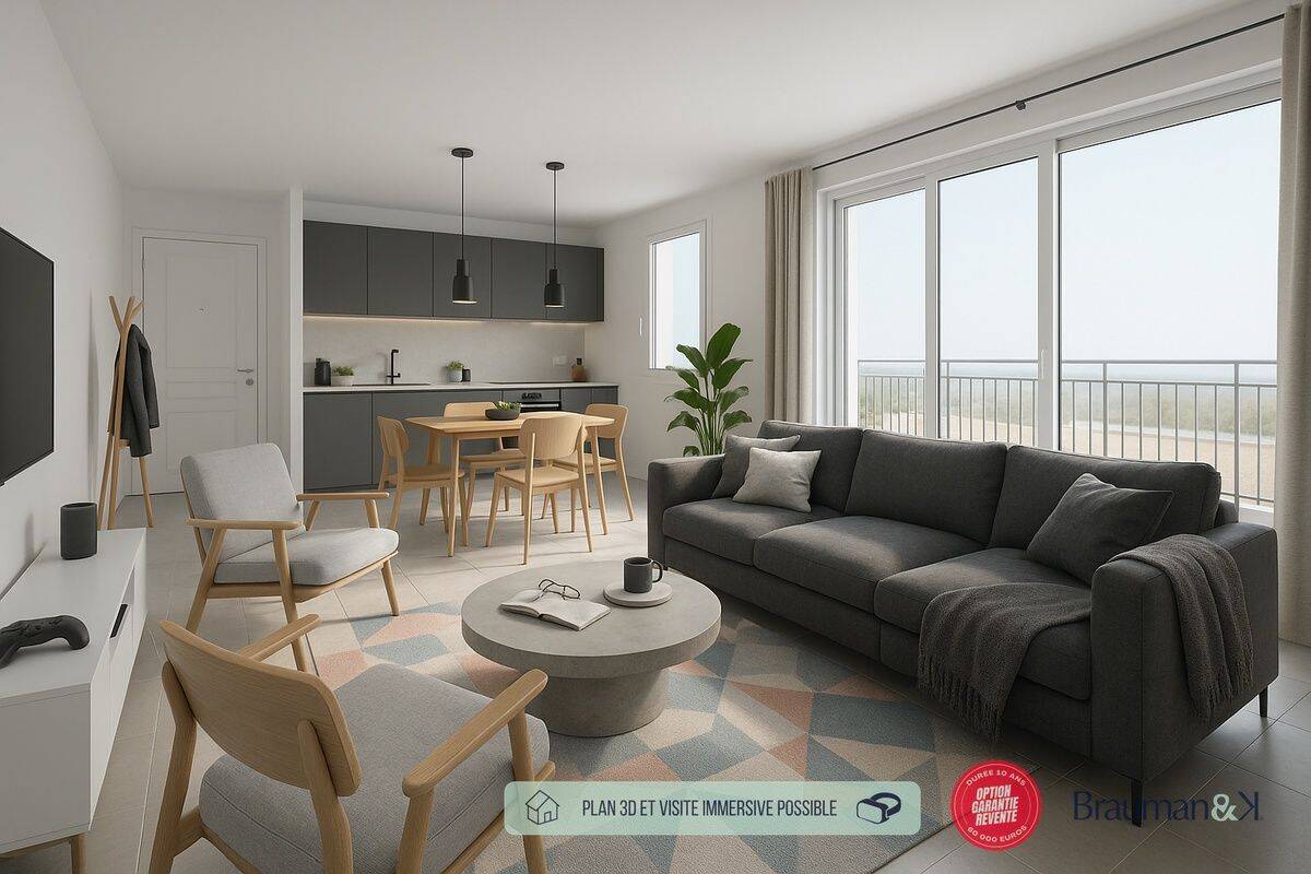 Appartement 3 pièces 66 m² · à Dinard · 66 m² · 406 700 €