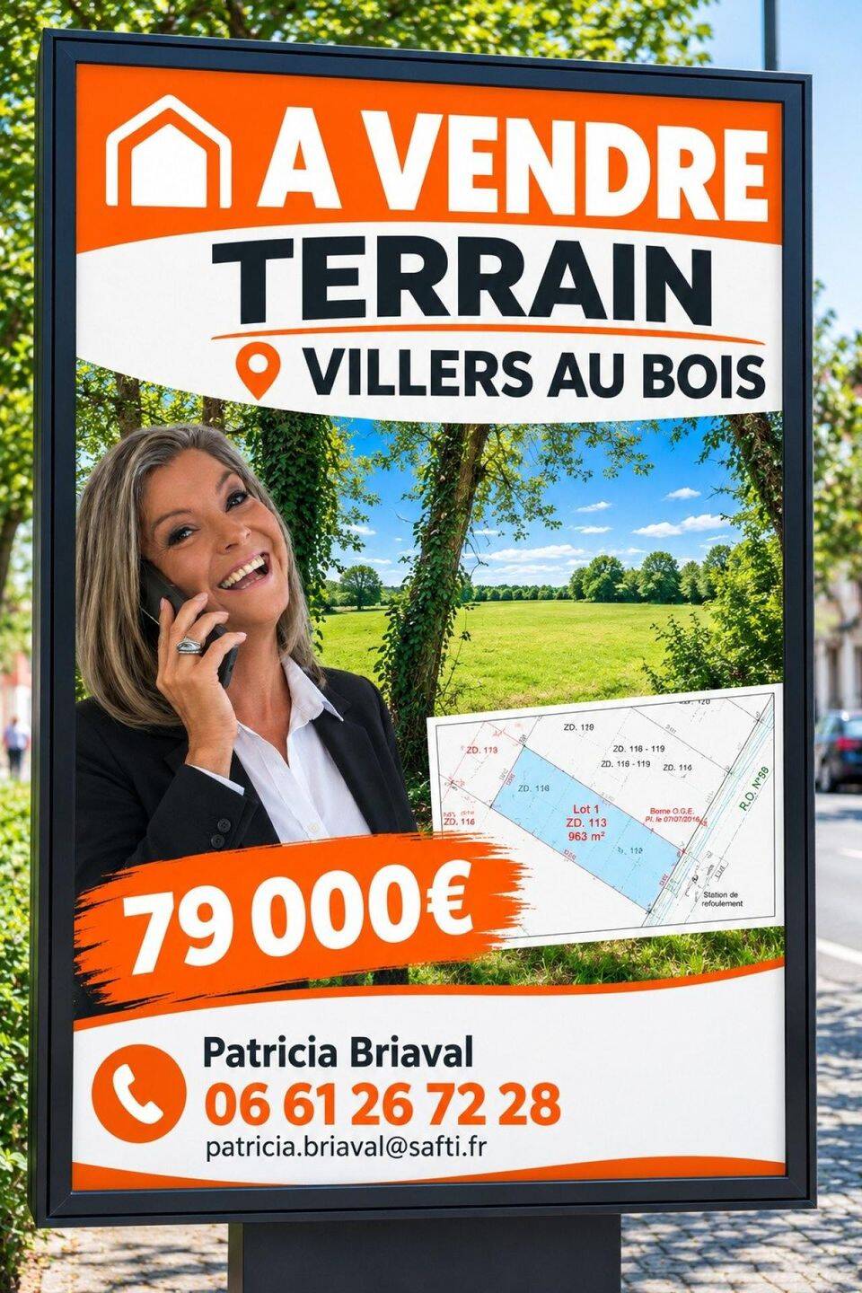 Terrain de 963 m² à Villers-au-Bois - photo 2