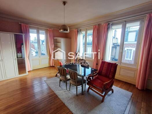Appartement à vendre 68 500 € 3 pièces 1 chambre 83 m² 1er étage Centre Ville Saint-Quentin 02100