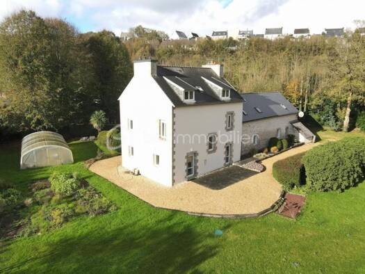 Maison à vendre 549 900 € 9 pièces 6 chambres 223 m² 16 000 m² de terrain Canick-La Vache Blanche-Le Drennec Landivisiau 29400