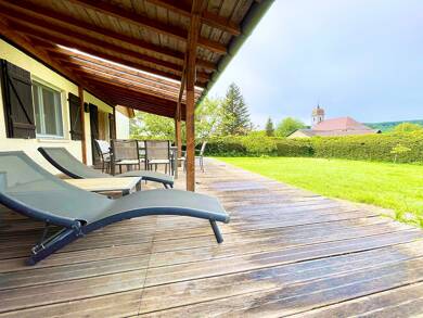 Maison de plain-pied à vendre 249 000 € 3 pièces 2 chambres 100 m² 1 000 m² de terrain Bretonvillers 25380