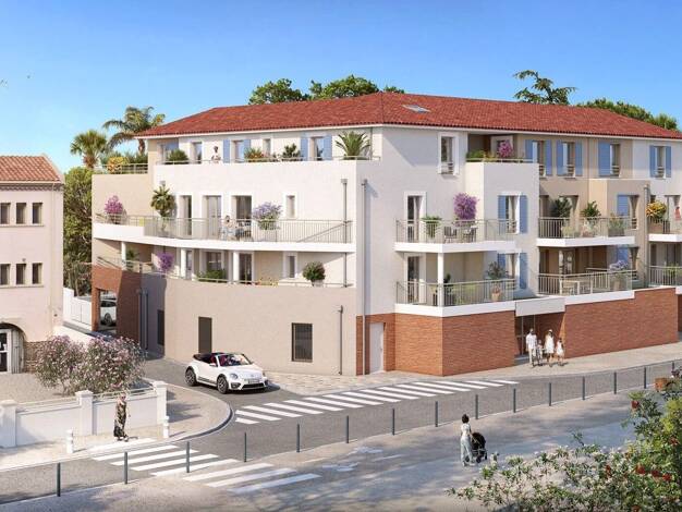 Appartement à vendre - neuf 224 900 € 2 pièces 1 chambre 46 m² 1er étage Plage et Ecarts Argelès-sur-Mer 66700