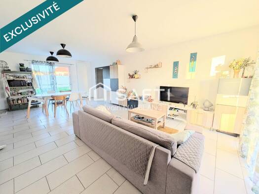 Maison de plain-pied à vendre 180 000 € 4 pièces 3 chambres 85 m² Branges 71500