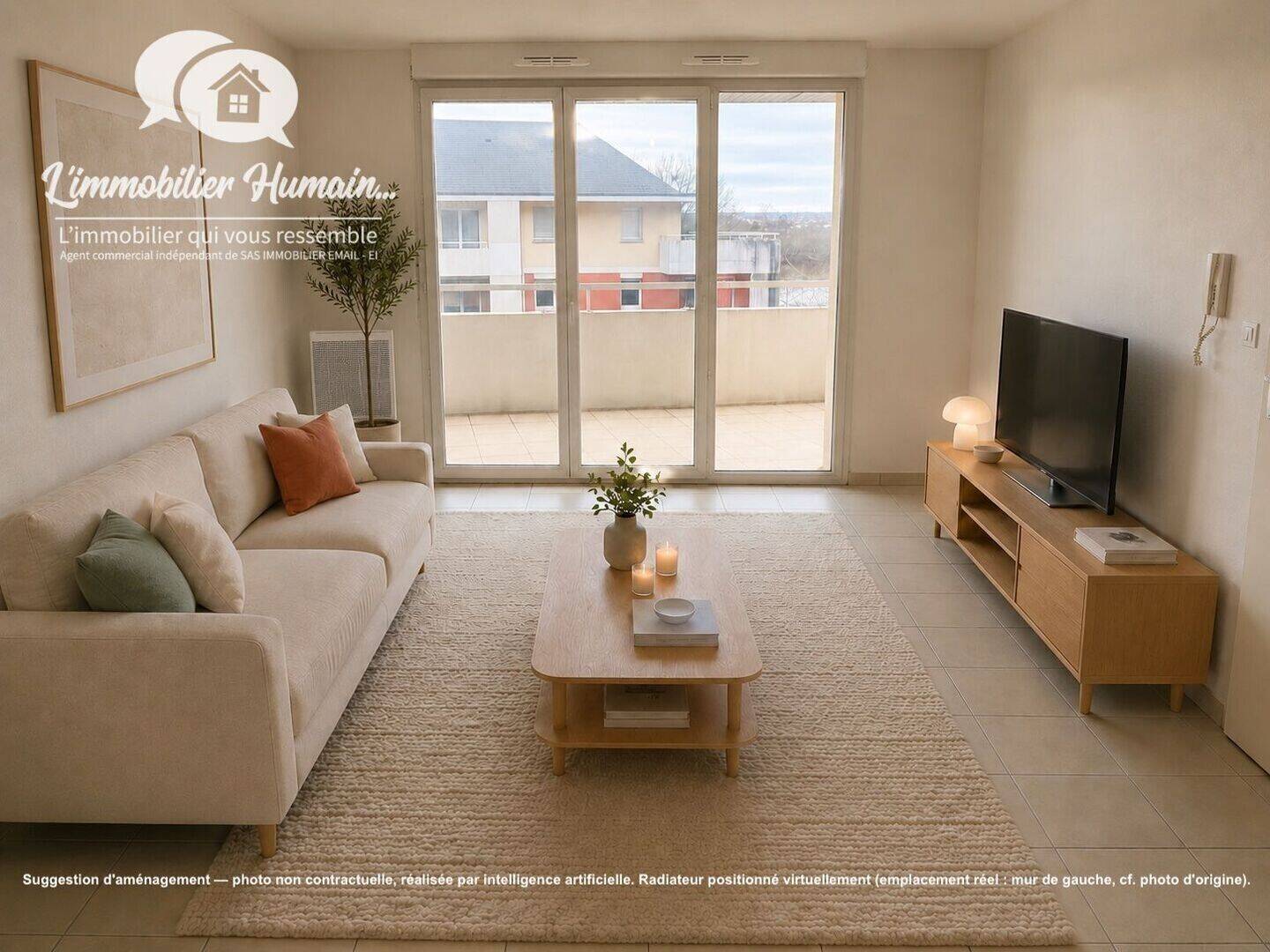 Appartement 2 pièces 44 m² · à Amfreville-la-Mi-Voie · 44 m² · 105 000 €