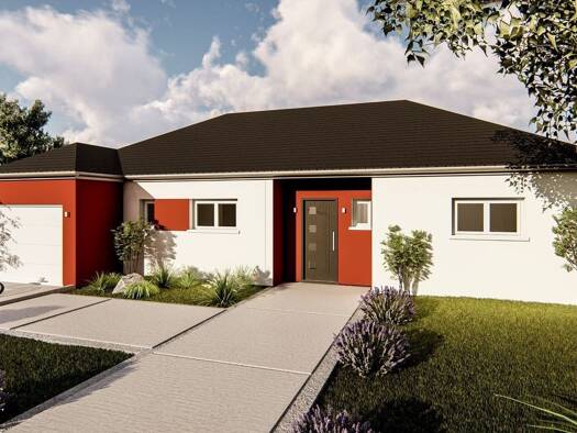 Terrain avec maison neuve à vendre 284 872 € 5 pièces 3 chambres 94 m² 493 m² de terrain Retzwiller 68210