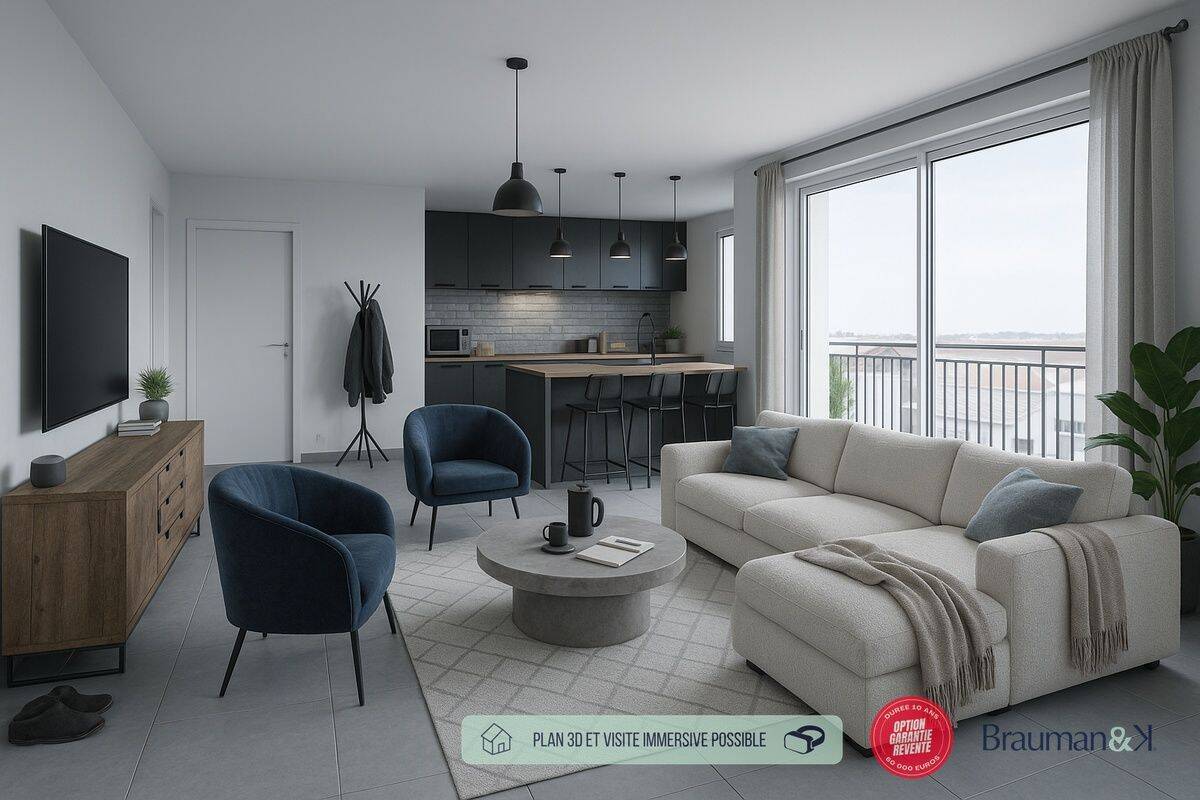 Appartement 5 pièces 108 m² · à Saint-Herblain · 108 m² · 351 667 €
