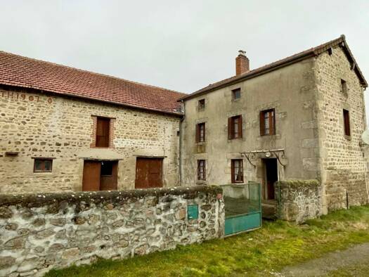 Maison à vendre 65 000 € 5 pièces 4 chambres 100 m² 1 124 m² de terrain Saint-Quentin-la-Chabanne 23500