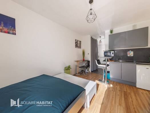 Appartement à vendre 76 000 € 1 pièce 17 m² Étage 1/3 La Fontaine du Bac Clermont-Ferrand 63000