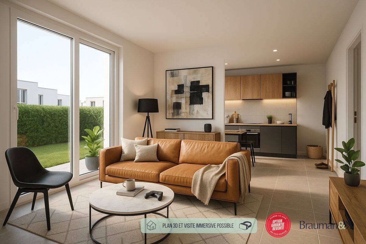 Appartement 2 pièces 38 m² · à Rouen · 38 m² · 140 001 €