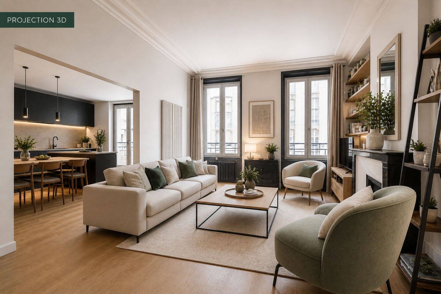 Appartement 4 pièces 74 m² · à Paris 14ème Arrondissement · 74 m² · 765 000 €
