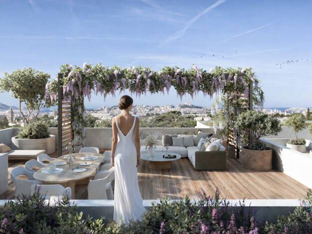 Appartement à vendre - neuf 235 000 € 2 pièces 1 chambre 42,7 m² dès le 30/09/2028 Saint Barnabé Marseille 12ème arrondissement 13012