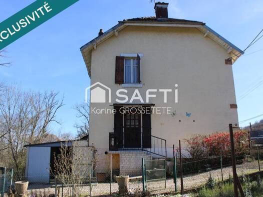 Maison à vendre 45 000 € 4 pièces 3 chambres 92 m² 437 m² de terrain Saint Pierre-Les Bordes Montbard 21500