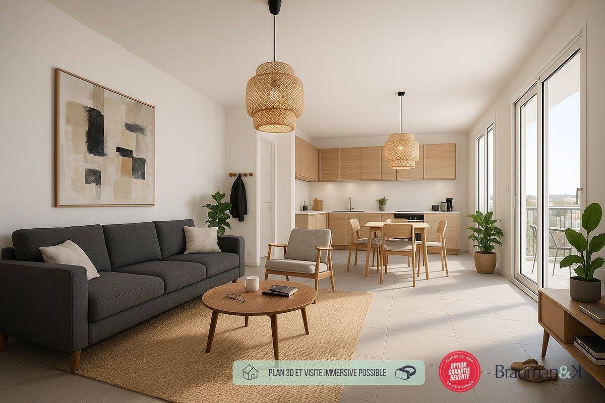 Appartement 2 pièces 48 m² · à Chartres · 48 m² · 167 000 €