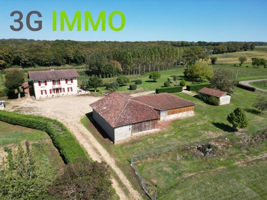 Maison à vendre 485 000 € 12 pièces 6 chambres 218,6 m² 30 202 m² de terrain Saint-Julien-d'Armagnac 40240
