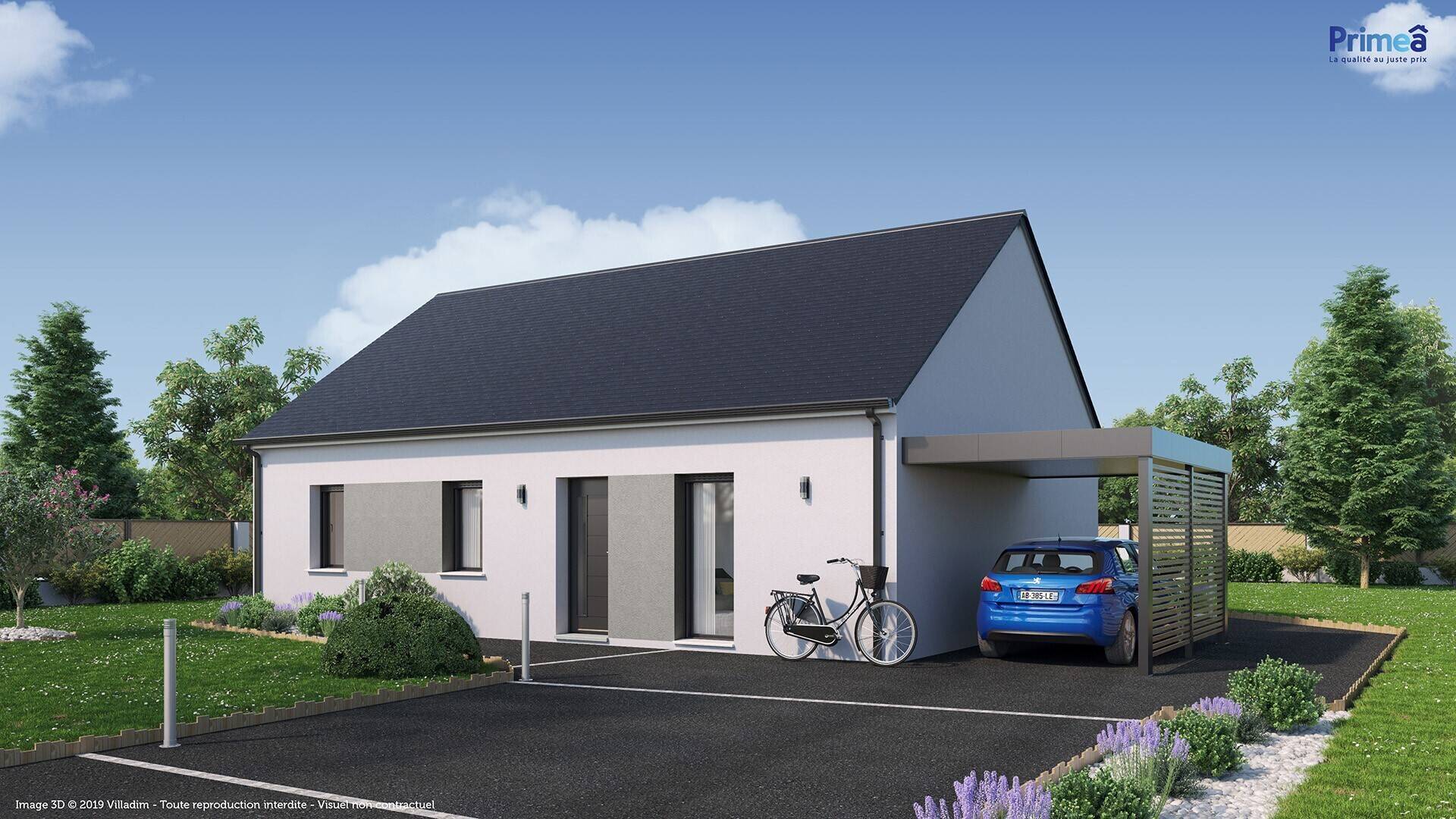 Maison 4 pièces 82 m² · à Rouziers-de-Touraine · 82 m² · 196 824 €