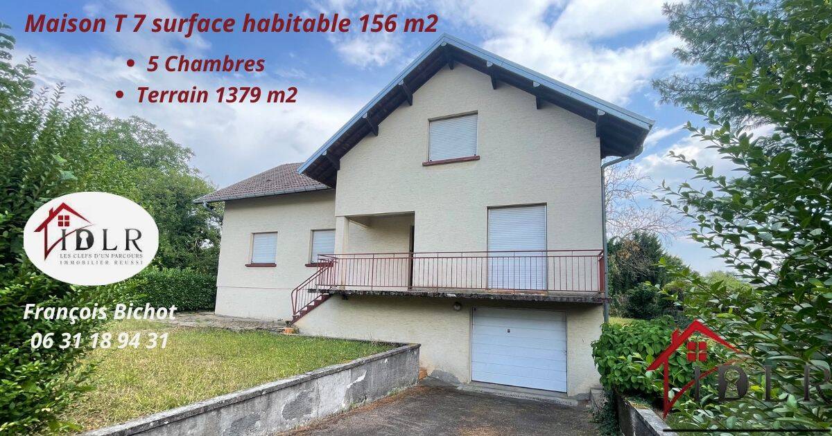 Maison 7 pièces 156 m² · à L'Isle-sur-le-Doubs · 156 m² · 169 500 €
