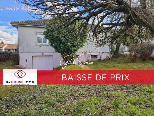 Maison de plain-pied à vendre 209 000 € 4 pièces 3 chambres 121 m² 755 m² de terrain Bizais-Pepiniere Buxerolles 86180