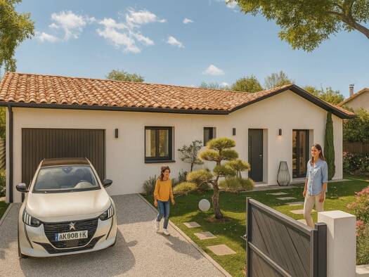 Terrain avec maison neuve à vendre 246 900 € 4 pièces 3 chambres 90 m² 425 m² de terrain Villefranche-sur-Saône 69400