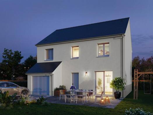 Terrain avec maison neuve à vendre 196 500 € 6 pièces 4 chambres 108 m² 320 m² de terrain Val-d'Izé 35450