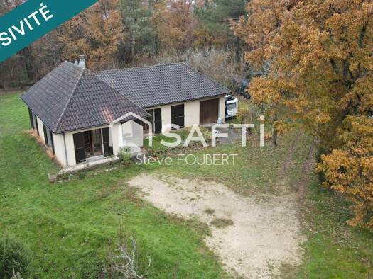 Maison à vendre 155 000 € 4 pièces 2 chambres 105 m² 2 562 m² de terrain Rouffignac-Saint-Cernin-de-Reilhac 24580