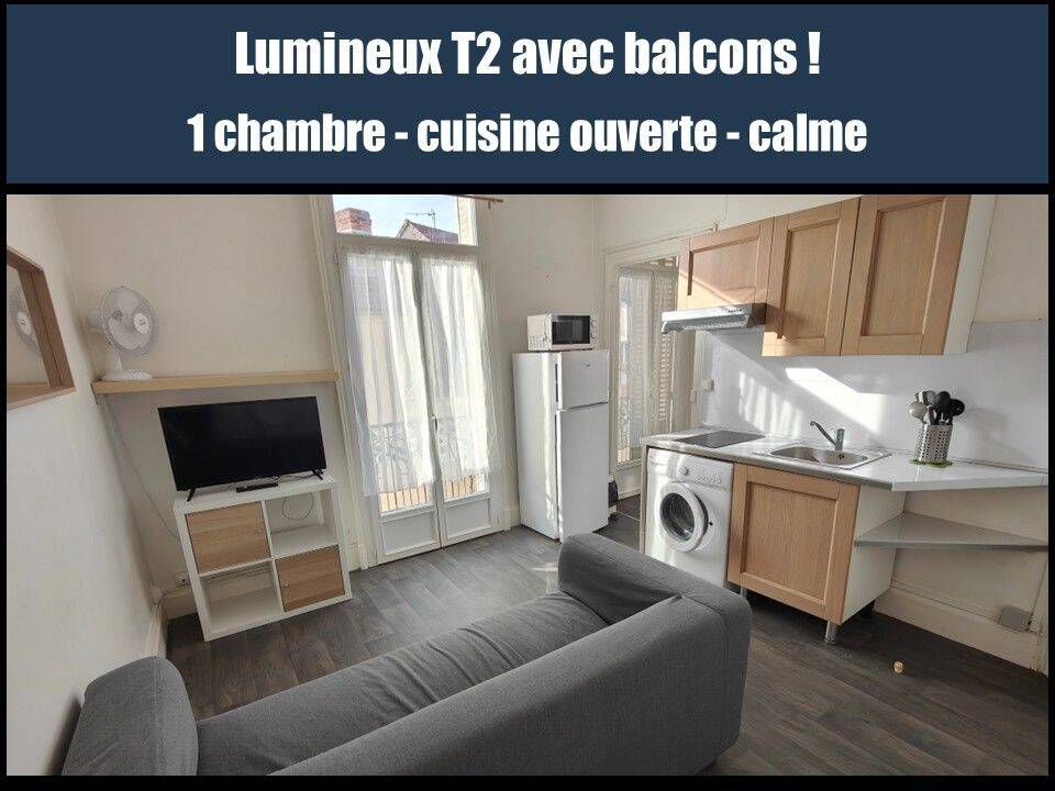 Appartement 2 pièces 30 m² · à Vichy · 30 m² · 530 €/mois