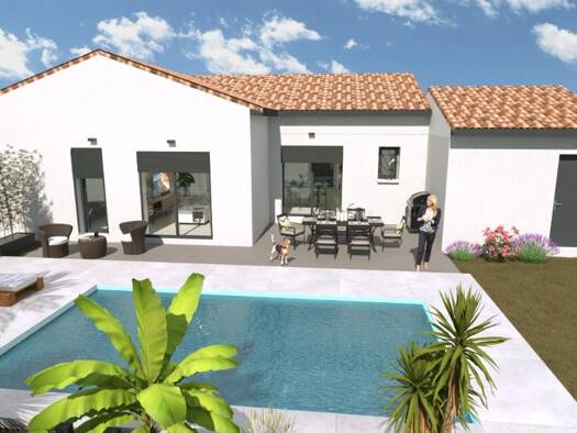 Terrain avec maison neuve à vendre 377 500 € 3 pièces 3 chambres 85 m² 944 m² de terrain Garéoult 83136