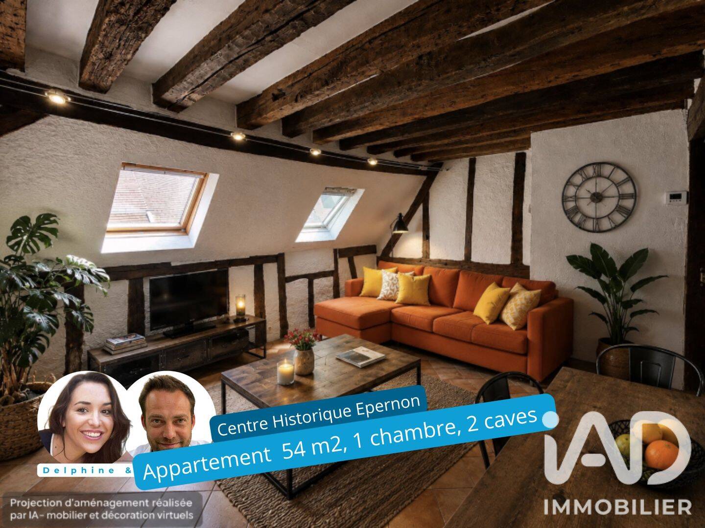 Appartement 2 pièces 55 m² · à Épernon · 55 m² · 144 000 €