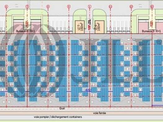 Entrepôt à louer 171 360 € 38 080 m² d'espace de stockage divisible Montreuil-Bellay 49260