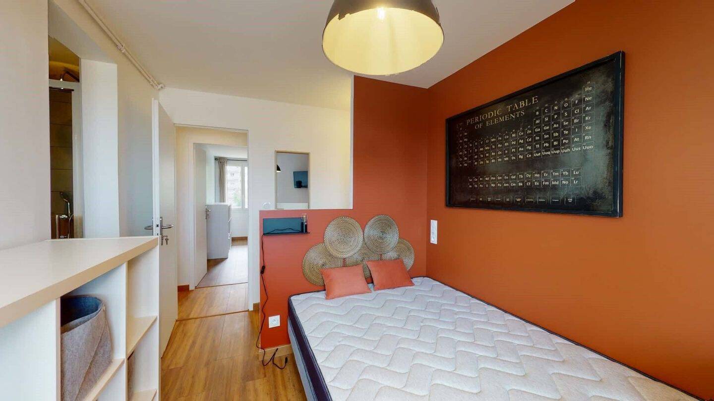 Chambre 3 - BONNAT D - Colocation — 1