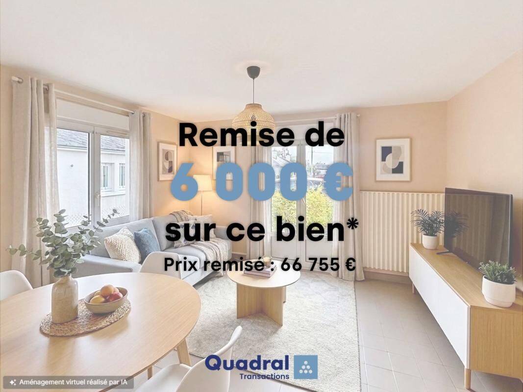 Maison 4 pièces 72 m² · à Selles-sur-Cher · 72 m² · 72 755 €