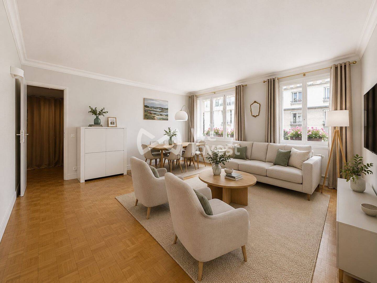 Appartement 4 pièces 91 m² · à Boulogne-Billancourt · 91,1 m² · 660 000 €