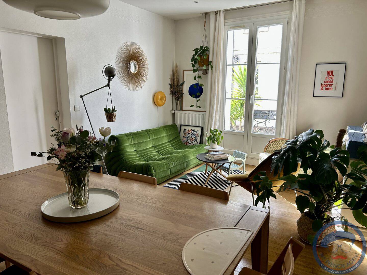Appartement 3 pièces 61 m² · à Tours · 60,6 m² · 215 000 €