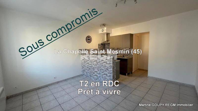 Appartement 2 pièces 37 m² · à La Chapelle-Saint-Mesmin · 37,3 m² · 82 000 €